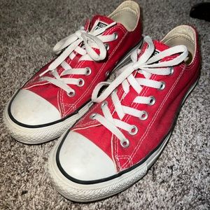 Red Converse Sneakers